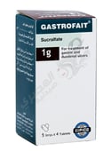 Gastrofait 1 gm 20 tab 
