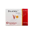 Dilatrol 6.25 Mg Tablets