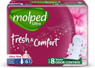 Molped Ultra Fresh & Comfort Pads - Extra Long - 6 Pads