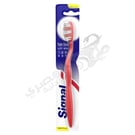Signal Triple Clean Medium Toothbrush for Tartar Removal and Cavity Protection one piece multi-colour