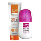 NANO TREAT SUNSCREEN 50ML+ROLL-ON CANDY COTTON OFF 23288