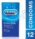 Durex Condom Extra Safe By Rickett 12 Condoms