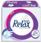 Relax S Adult Full Protection 4 In 1 Large Pieces 20 Diapers