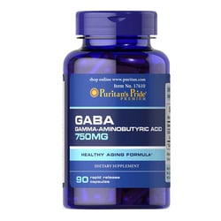 Special Import - Gaba Puritans Pride 90 Caps 750 Mg