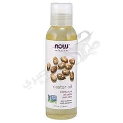 Now Foods Solutions Castor Oil -- 4 Fl Oz