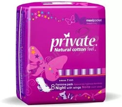 Private Maxi Normal Pcs 8 Pads Size Normal