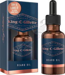 Gillette Beard Oil King . C . With Vit By Gillete 30 Ml