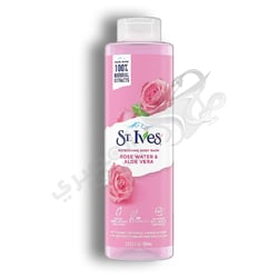 St. Ives Rose Water & Aloe Vera Body Wash 650 Ml