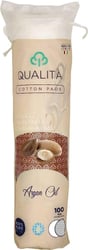Qualita Cotton Pads Argan Oil 100 Pcs