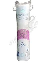 Qualita Cotton Pads Silver 100 Pcs