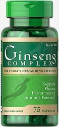 Puritan'S Pride Ginseng Complex 75 Capsules