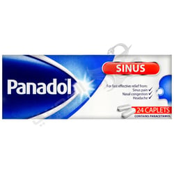 Panadol Gsk Sinus Made In Saudi 24 Tablets