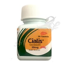 Cialis 20 Mg 30 Tablets