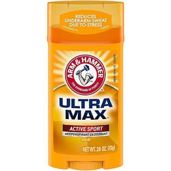 Arm & Hammer Ultra Max Active Sport Solid Wide Deodorant, 73 grams