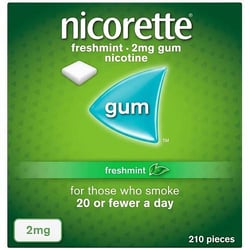 Special Impor- Nicorette Freshmint 2mg Sugar Free Nicotine Gum 210s