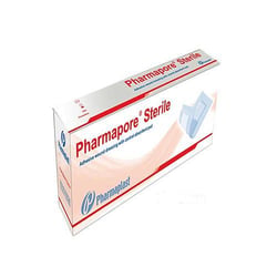 Pharmapore Sterile Adhesive Wound Dressing with Central Absorbent Pad 10x30 cm 1 Piece