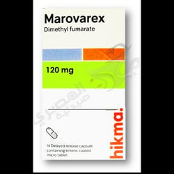 MAROVAREX 120 MG (DIMETHYL FUMARATE) 14  CAPSULES