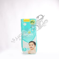 Pampers 58 Diapers Size 5