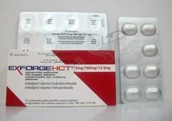 Exforge Hct 5/160/12.5 Mg Tablets