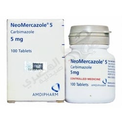 Neo Mercazole 5 Mg 100 Tablets