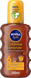 Nivea Sun Carotene Tanning Oil Spray With Vitamin E And Jojoba Oil Spf 6 200 Ml