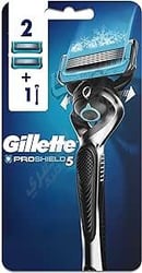 Gillette Proshield 5 Men'S Razor 1 Handle + 2 Blades