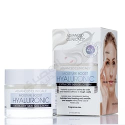 Advanced Clinicals Moisture Boost Hyaluronic Extra Dry Skin Gel Cream 59 Ml