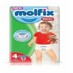 Molfix Pants Diapers 58 Diapers Size 4