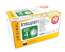 Pic Solution Needle For Insulin Pen Insupen 32Gx4Mm N100