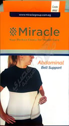 Miracle Abdominal Belt Support L