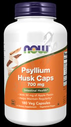 Now Pysllium Husk Caps 700 Mg 180 Veg Capsules