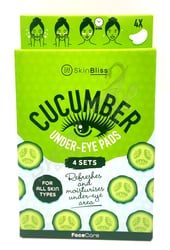skin bliss Cucumber Under-eye Pads 4 Sets