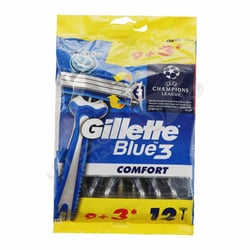 Gillette Blue3 Comfort Disposable Men's Razors 9 + 3 Count