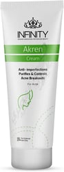 Infinity Akren Acne Prone Skin Cream for Combined & Oily Skin 60 gm 1+1