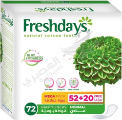 Freshdays Normal 72 Pads
