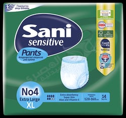 Sani sensitive Pants extra large ( XL ) 14 pieces