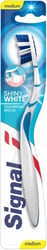 Signal Shiny White Medium for 2x stronger stain removal Toothbrush 1PC