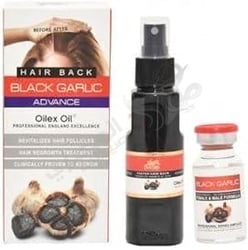 Faster Hair Back Black Garlis Advance Oilex Oil 100 ml ( White)
