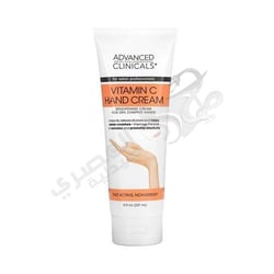 Advanced Clinicals Vitamin C Hand Cream 8 oz 237 ML