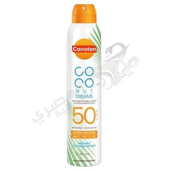 Carroten Coconut Dreams Suncare Invisible Spray 3D Protection SPF 50 200 ml 5201314180692