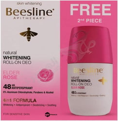 Beesline Elder Rose Whitening Roll On Deodorant 2 Pieces 5281018086803