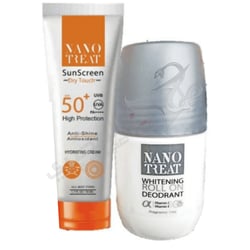 NANO TREAT SUNSCREEN 50ML+ROLL-ON FRAGRANCE OFF 23287