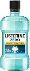 Listerine Mouthwash Zero Alcohol Mild Mint By Jonhson & Jonhson 250 Ml