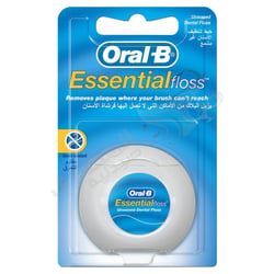 Oral-B Dental Un Waxed Essential Floss 50 Meter