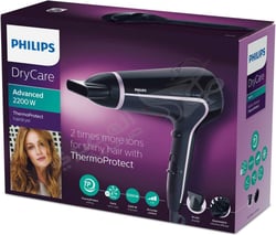 Philips Hair Dryer Bhd17040 2200 Watt Black And Purple