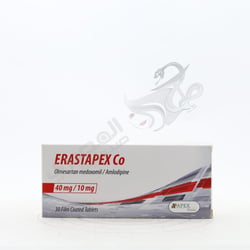 Erastapex Co 10/40 Mg 30 Tablets