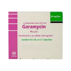 Garamycin 20Mg/2Ml 6Ampoules Each Of 2Ml