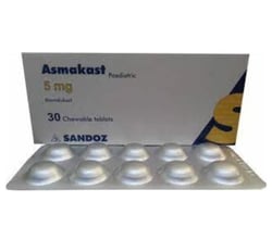 Asmakast 5 Mg 30 Tablets