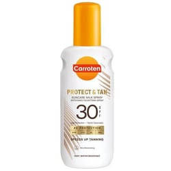 Carroten Protect & Tan Suncare Milk Spray 4D Protection SPF 30 200 ml 5201314180456