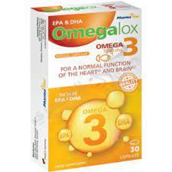 Maddovit Omegalox Omega 3 1000 Mg 30 Capsules